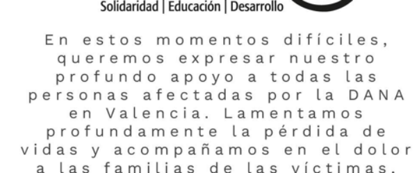 Solidaridad Marista ante la Emergencia en la Comunidad Valenciana