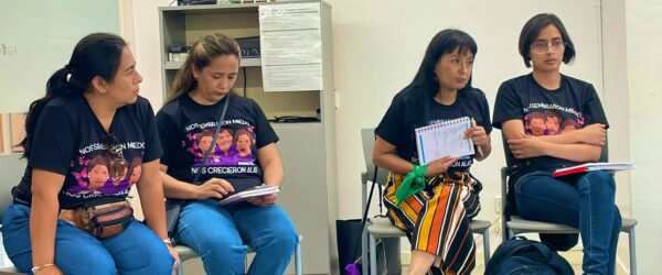 Cuatro mujeres, líderes sociales en Ecuador, visitan la ONGD SED en España