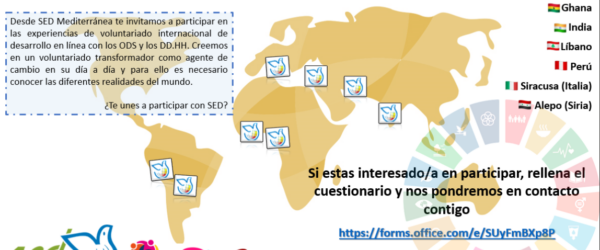 Campos de Trabajo y Misión 2025 de SED Mediterránea